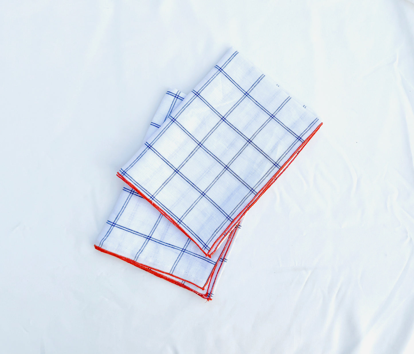 Grid Towel in Burnt Clay