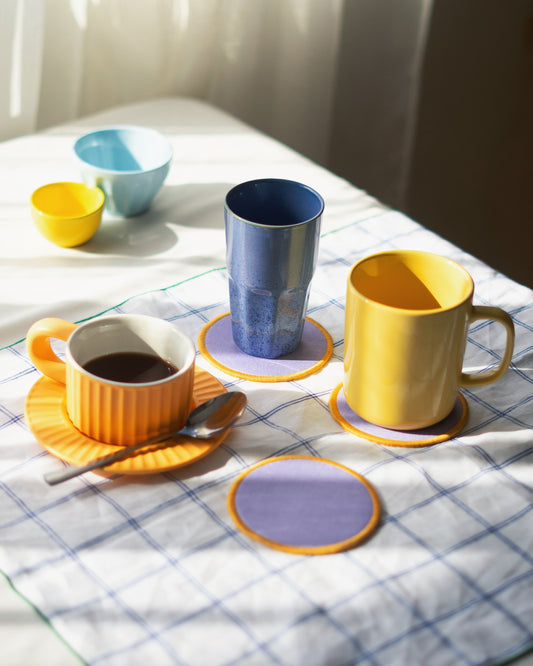 Studio Coaster in Ube Cheese